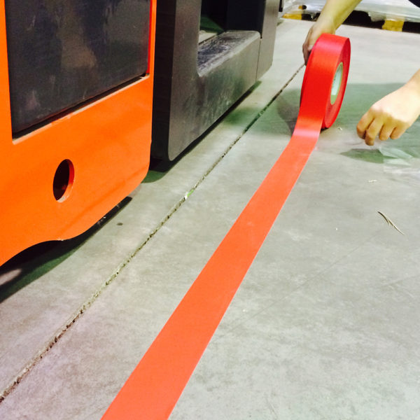 Expert Floor marking tape rolls red