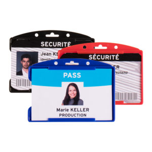 Security ID Card Holders open face