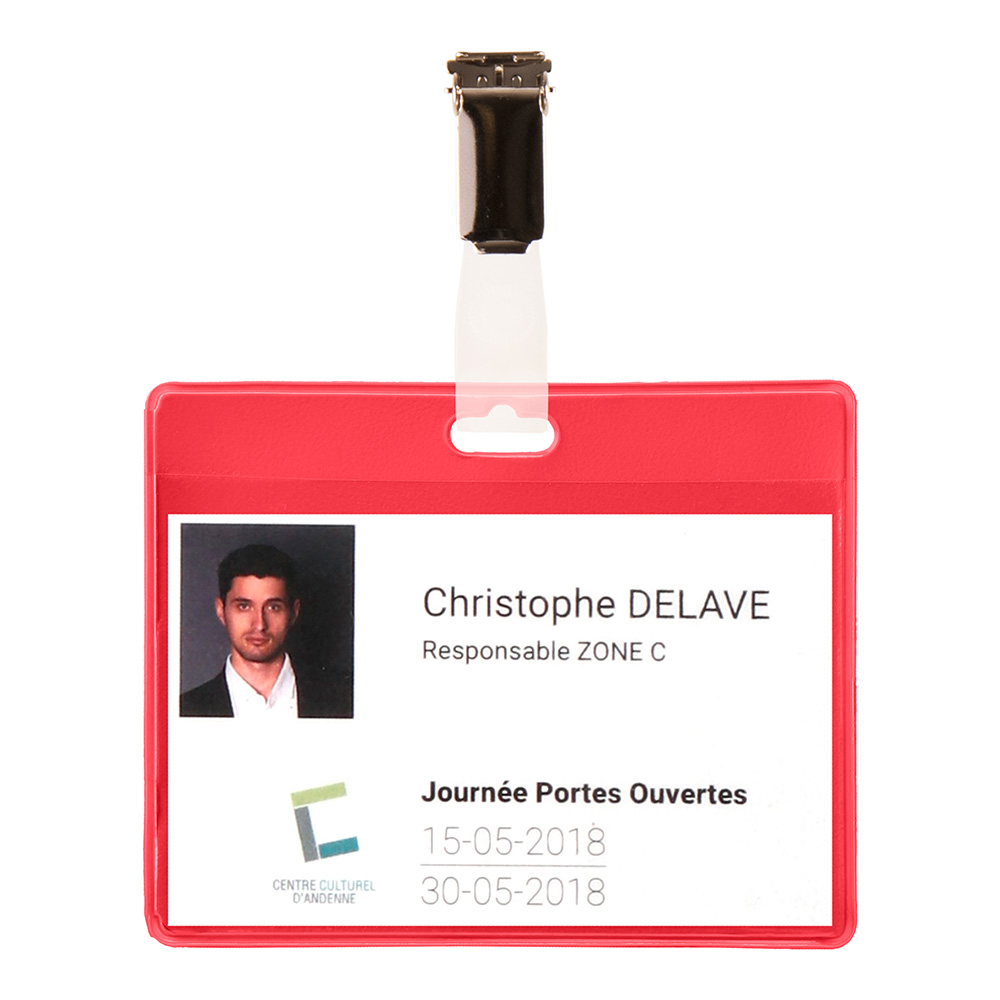 Visitor Badge Template Word