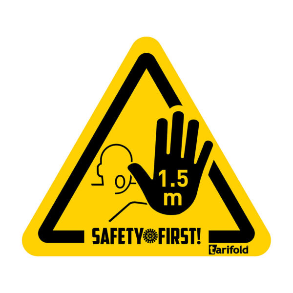 Tarifold 1,5 meter-Safety stickers