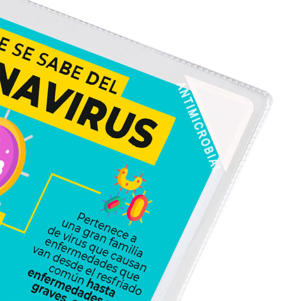 Kang Easy Clic antimicrobial signage pockets Tarifold